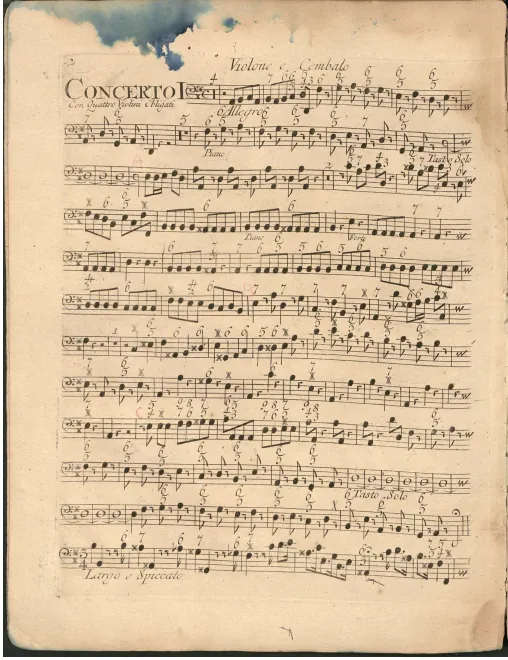 Basses and Continuo
