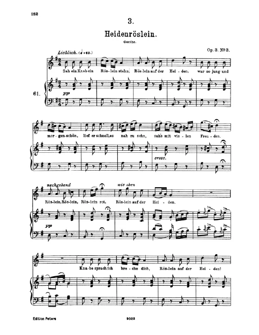 Complete Lieder, Book 1, part 3