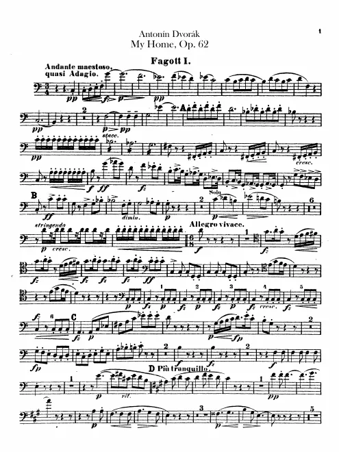 Bassoon 1, 2