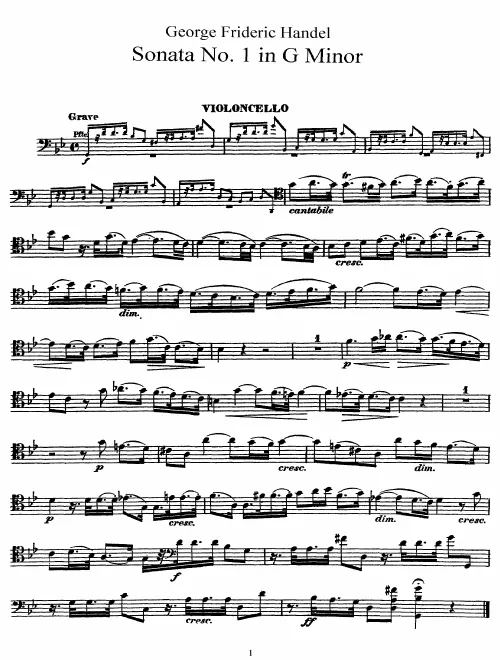 Cello Part