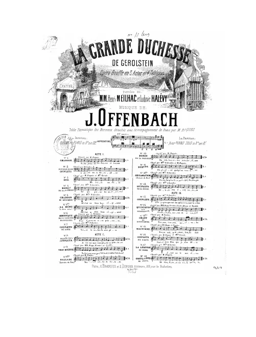 No.11 bis , Déclaration: "Dites-lui qu'on l'a remarqué" (Act II, No.10b)