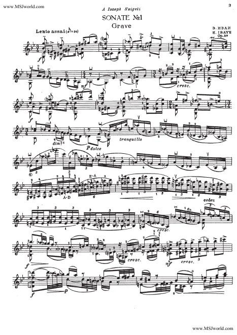 Sonata No.1 in