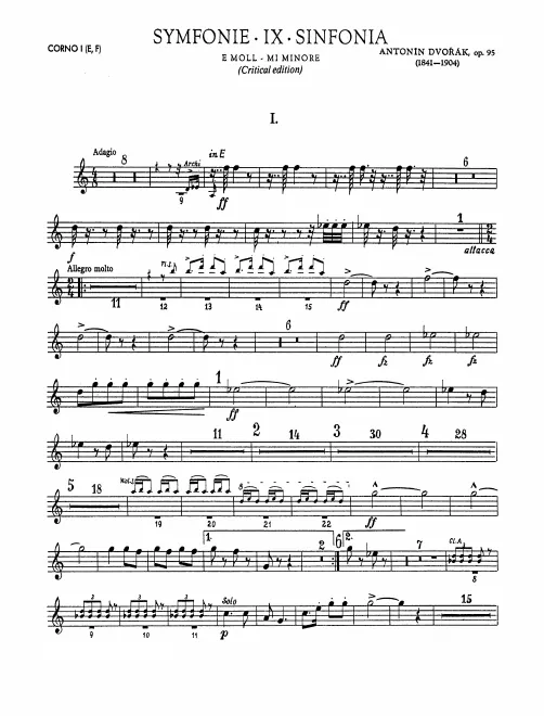 Horn 1, 2, 3, 4 (C, F)