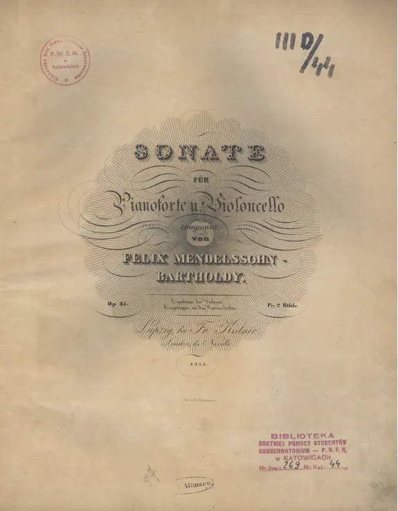 Cello Part