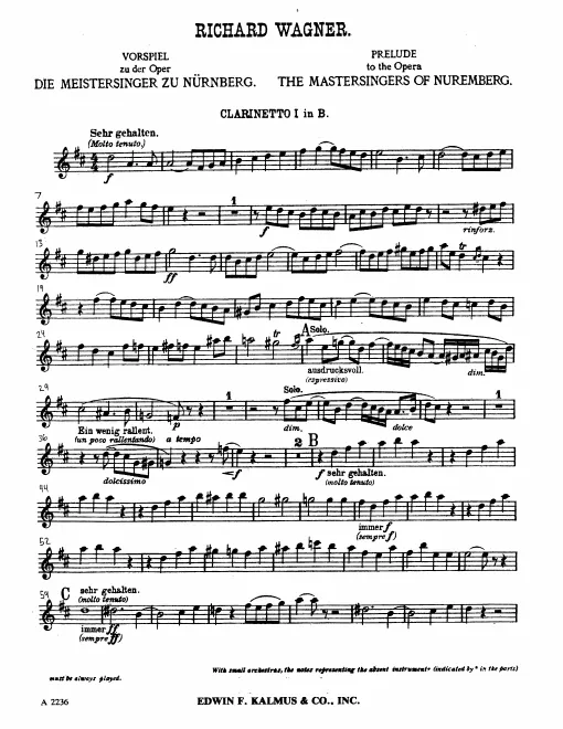 Clarinet 1