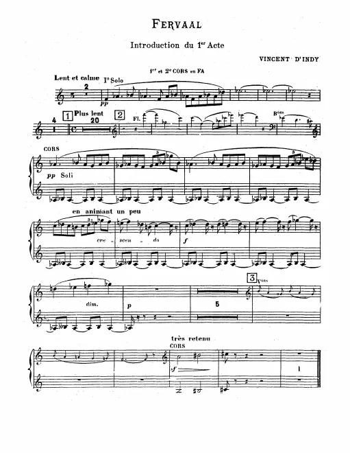 Horn 1/2, 3/4 (F)