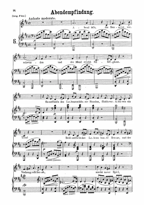 Complete Score (medium voice, )