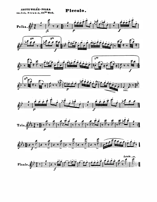 Piccolo, Flute