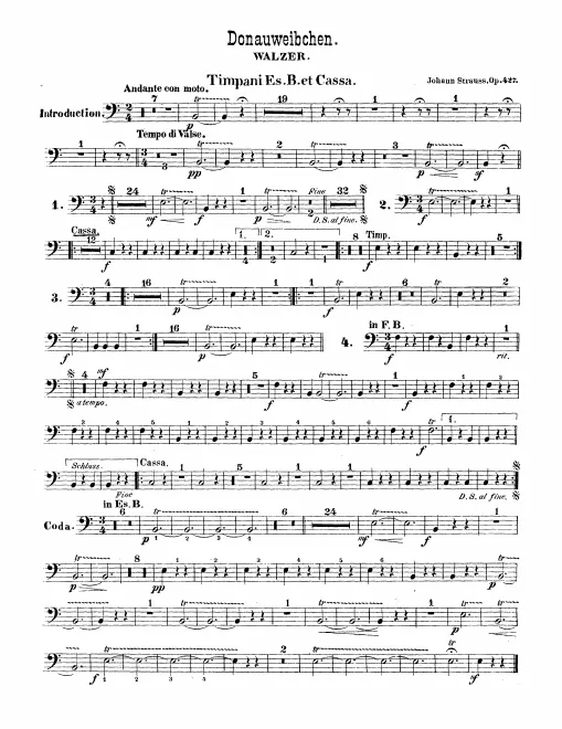 Timpani/Bass Drum, Snare Drum
