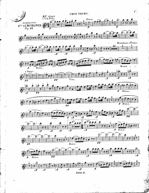 Oboe 1, 2