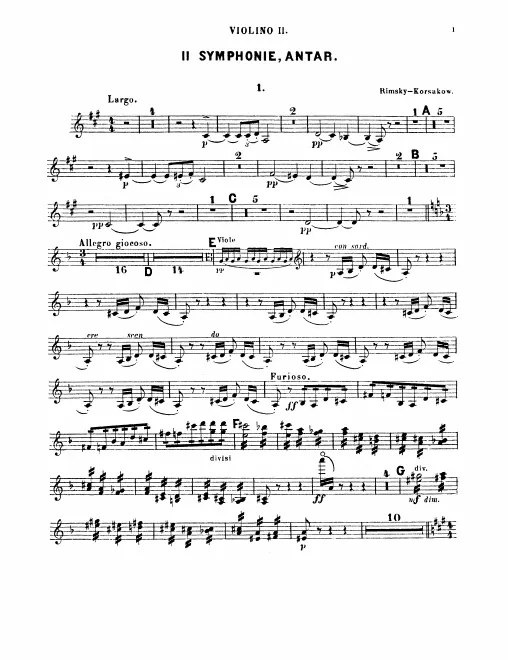 Violins II