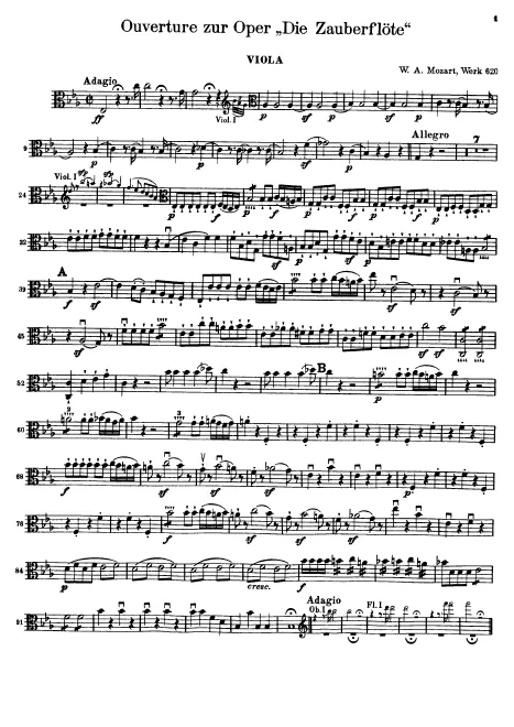 Violas, Cellos/Basses