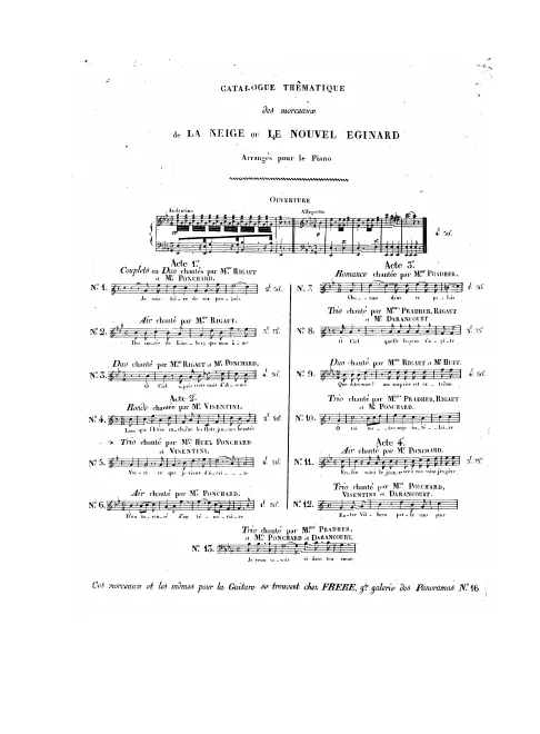 No.1, Couplets en duo: "Je suis fière de ses progrès" (Act I, No.1)
