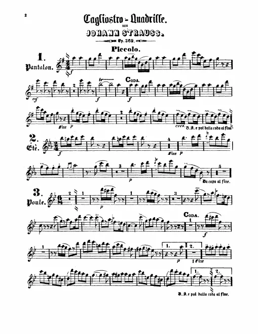 Piccolo, Flute