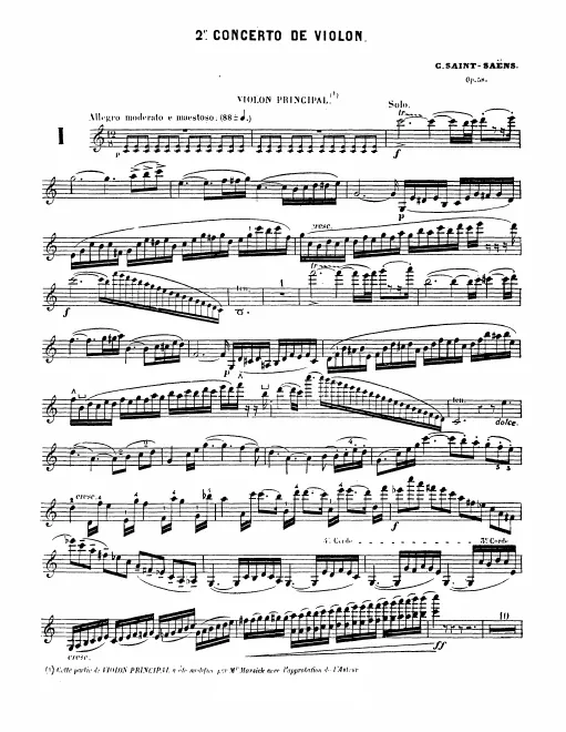 Violin solo