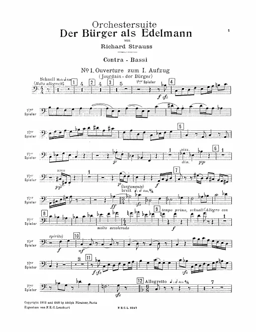 Double Bass (Player 1/2)