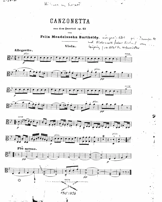 Viola, Cello