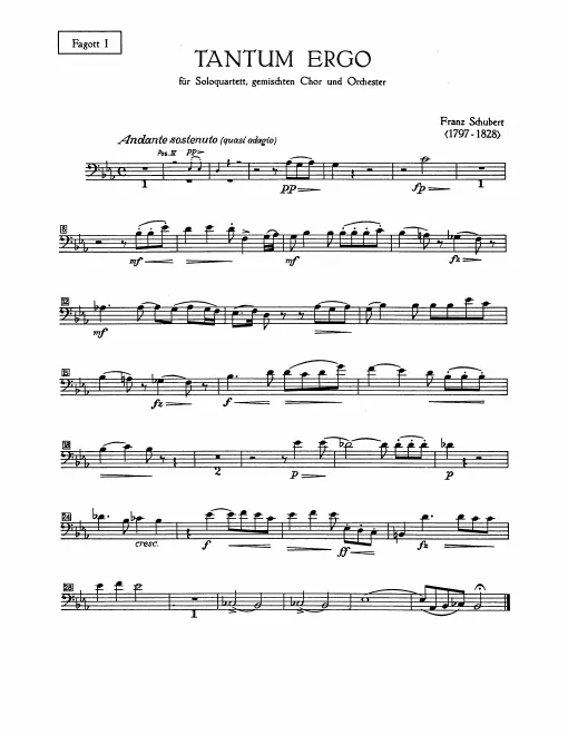 Bassoon 1, 2