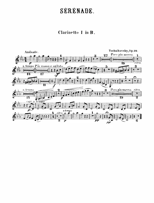 Clarinet 1, 2 (B)