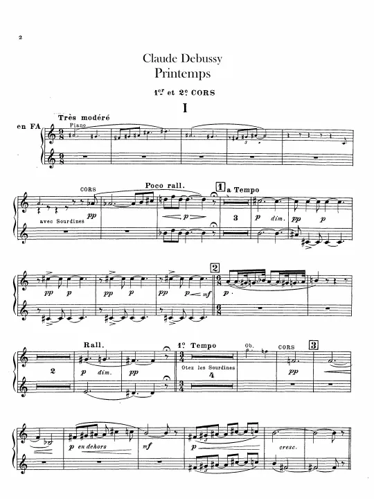 Horn 1/2, 3/4 (F)