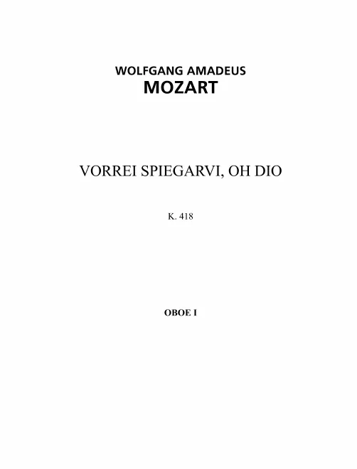 Oboe 1