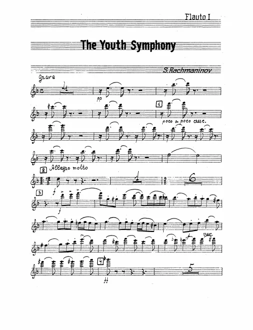 Flute 1, 2