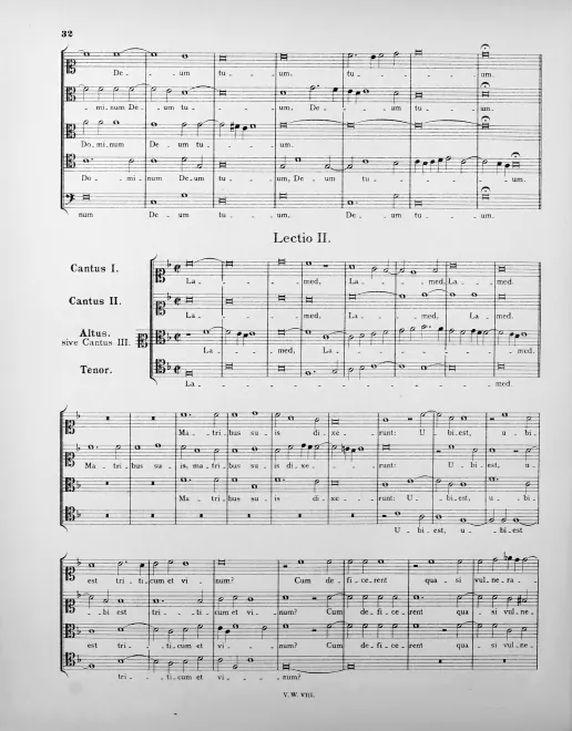 Complete Score (extended version in Capella Sistina, MS 186)