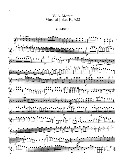 Violin 1, 2