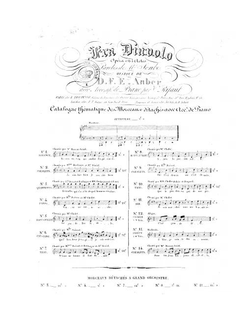 9. Couplets: "Oui, c'est demain" (Act II, No.10a)