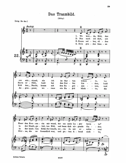 Complete Score (low voice, )