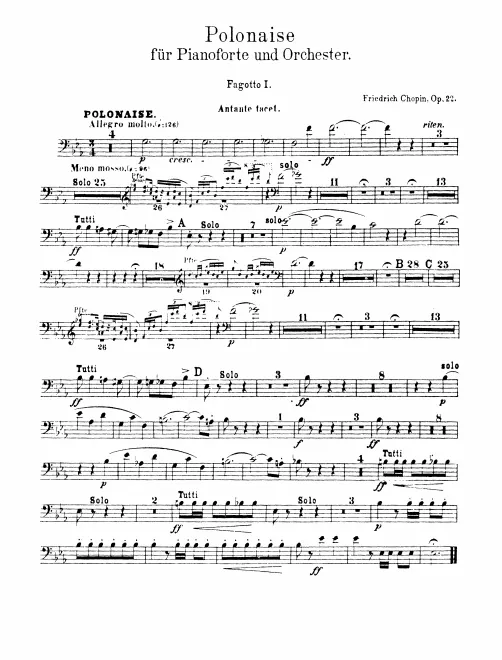 Bassoon 1, 2