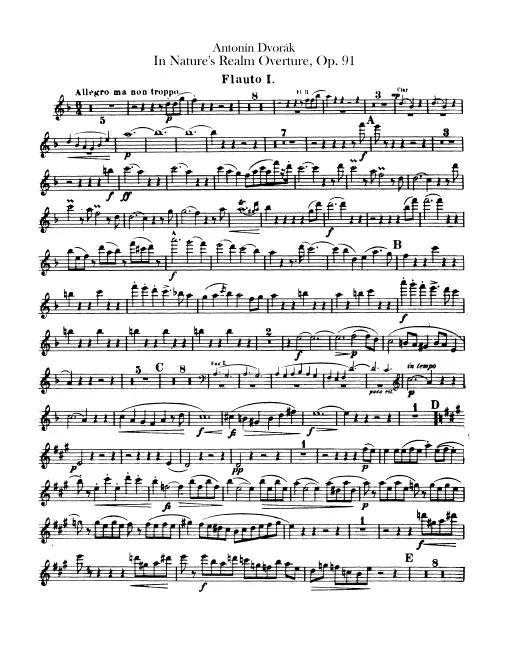 Flute 1, 2