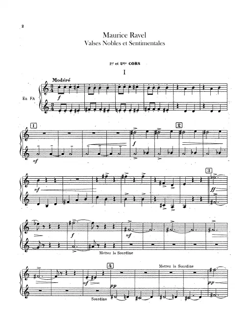Horn 1/2, 3/4 (F)