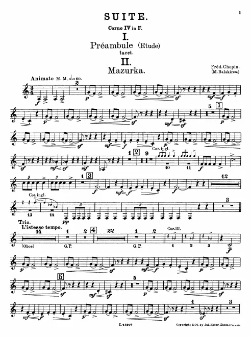 Horn 4 (F)
