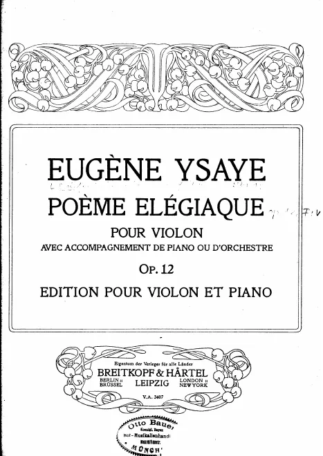 Piano Score