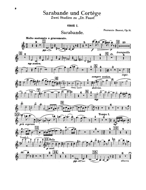 Oboe 1, 2, English Horn 1/2