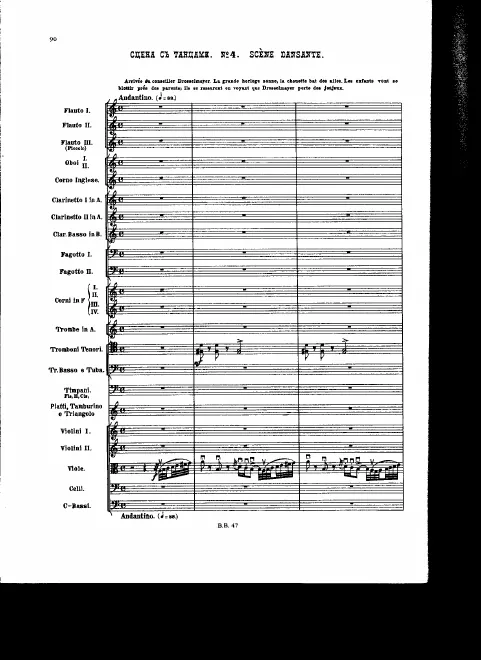 Act 1, No.4. Dance Scene