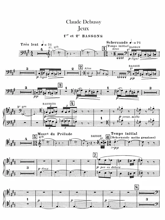 Bassoon 1/2, 3