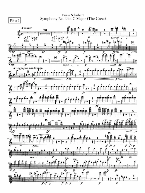 Flute 1, 2
