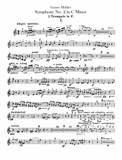 Trumpet 1 (F, Onstage)