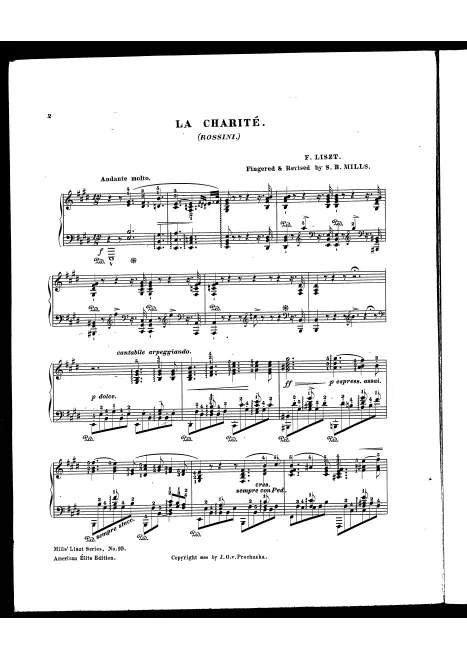 2. La Charite (S.553/2)