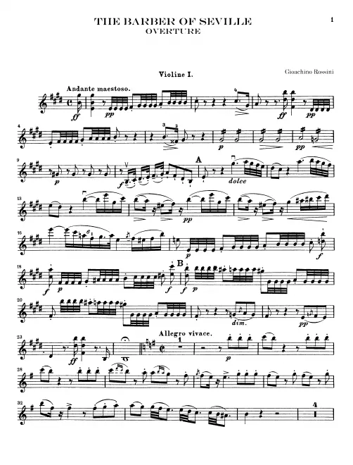 Violins I