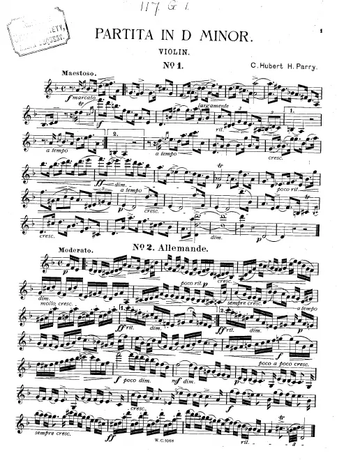 Violin part