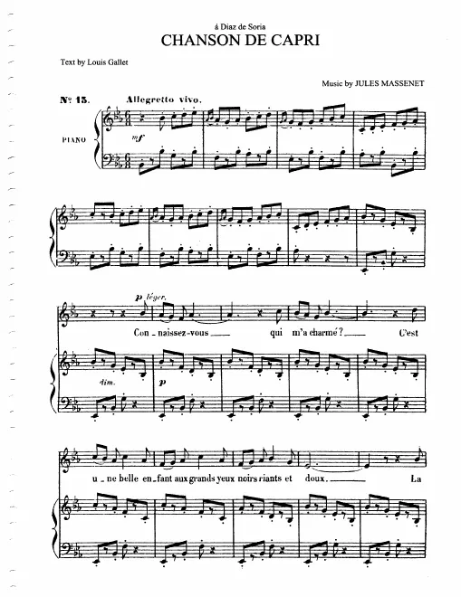 Complete Score (E♭ Major: medium voice and piano)