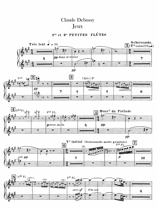 Piccolo 1/2, Flute 1/2