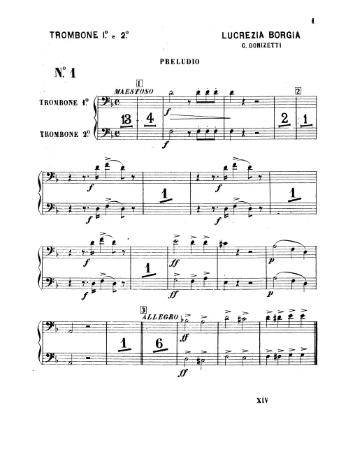 Trombone 1/2