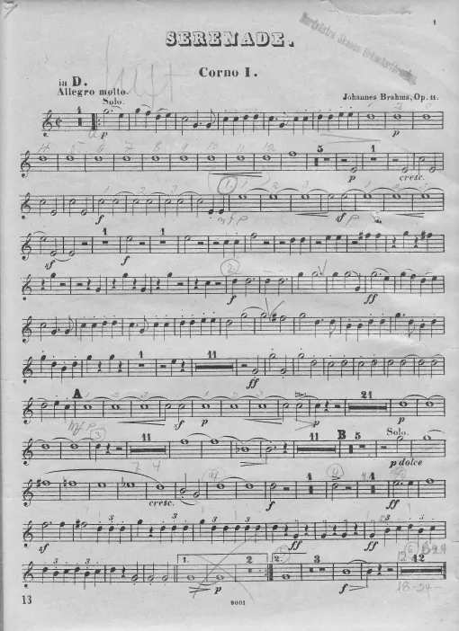 Horn 1 (D/F)