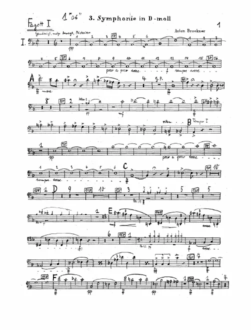 Bassoon 1, 2