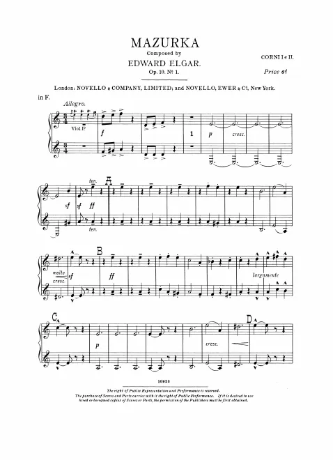 Horn 1/2 (F)