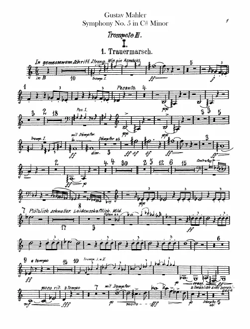 Trumpet 3 (B/F)